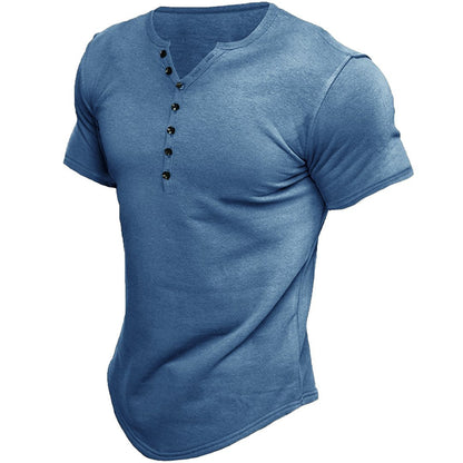 Herren T-Shirt in Slim Fit für den Sommer