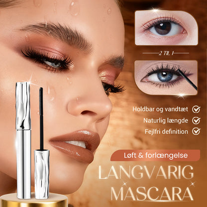 Vandfast Fiber Mascara – Øjeblikkelig Længde og Bukning
