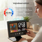 l temperaturmonitor Vejrudsigt LED-vækkeur