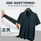🎁Men's Casual Revers Atmungsaktiv Knitterfrei T-shirt