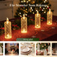🕯️ 50 % RABAT NU! ✨ LED-krystallys – Romantiske bordlamper til natten🎁