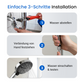 🔥 LETZTER TAG DER AKTION - 50 % RABATT 🚿Hochdruck-verstellbarer Regenduschkopf✨