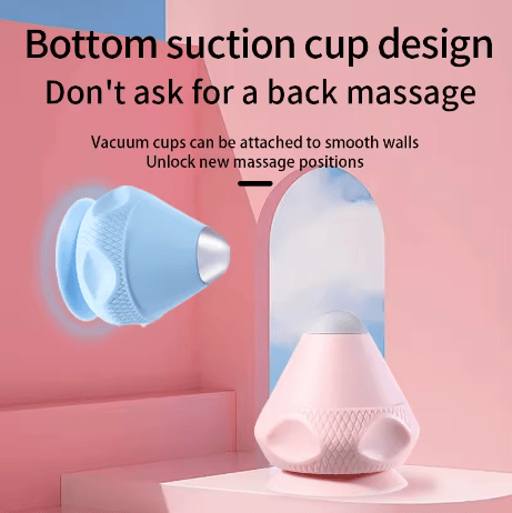 Elektrisk Massagebold med Sugekop – Perfekt afslapning til muskler og krop!