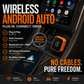 🚗 BEGRÆNSET TID: 50 % RABAT! ✨ Trådløs Android Auto-adapter – Plug & Play, stabil, hurtig ✨