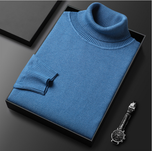 🔥Black-Friday-Mega-Angebot – 49 % Rabatt! ✨ Premium Kaschmirpulli Herren Einfarbig - Weiches Wohlfühlgarn mit Moderner Passform für Business & Freizeit 👔🎯