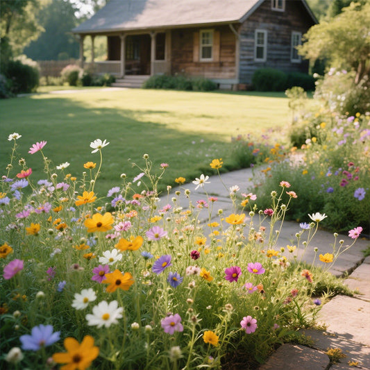 🌺 Bunte Wildblumensamenmischung für alle Jahreszeiten