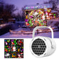 ⏳50 % rabat i en begrænset periode⏰USB-juleprojektor med 16 mønstre🎅✨