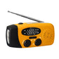 Multifunktionales tragbares Notfallradio mit Solarbetrieb