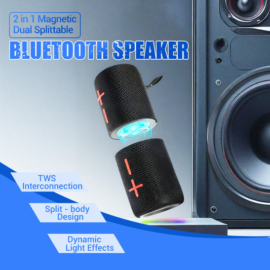 2-in-1 magnetischer Dual-Split-Bluetooth-Lautsprecher