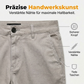 Moderne Stretch-Hose mit schmalem Bein