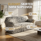 🛋️ Spar 50 %! 🏠 Strækbart betræk til sofaen – med flæset kant og et øjeblikkeligt nyt look ✨