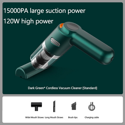 🎉 Stort udsalg 2026 🧹 Trådløs bilstøvsuger – Kraftig sugeevne på 10.000 Pa og 4.000 mAh batteri – Grundig rengøring af din bil, varevogn og hjem 🚗✨