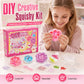 🔥🧁Gør-det-selv-sæt til stegt is-squishy-legetøj med katteklo-design til børn