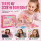 🔥🧁Gør-det-selv-sæt til stegt is-squishy-legetøj med katteklo-design til børn