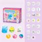 🔥🧁Gør-det-selv-sæt til stegt is-squishy-legetøj med katteklo-design til børn