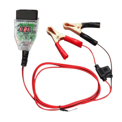 🔋 OBD II 12V hukommelsesbevarer til bil | Spændingsdisplay