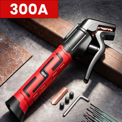 🔧 50 % RABAT NU! ⚡ Industriel svejseklemme – vinklet hoved, kerne af rent kobber og varmebestandigt håndtag – 300 A–1000 A, forstærket kæbe 🛡️