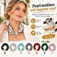 🤍 LIMITED-TIME 50% OFF! ✨ Pearl Scarf Necklace – Timeless Elegance, Versatile Style, Easy Wear 🎀