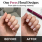 💅 50 % RABAT I BEGRÆNSET PERIODE! ✨ Sæt med neglestempler – Kreativt, enkelt, i salonkvalitet 🌸
