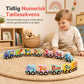 🚂 Montessori magnetisk trænumerstog – sjovt læringslegetøj til tidlig udvikling 🔢✨